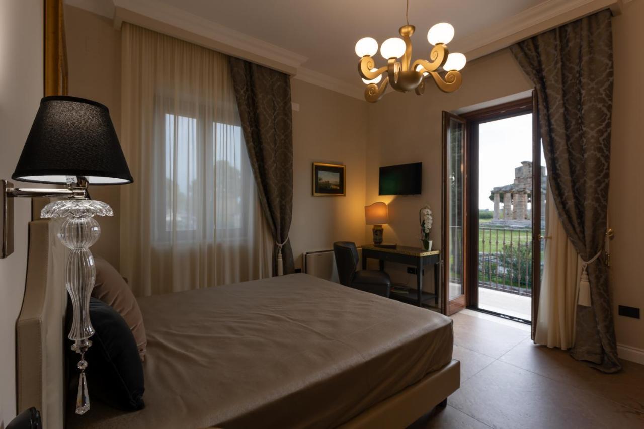 Domus Clelia Paestum Antica Luxury Rooms ภายนอก รูปภาพ